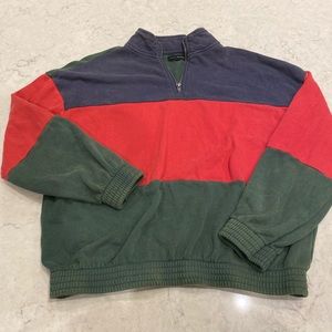 PacSun LA hearts quarter zip sweatshirt